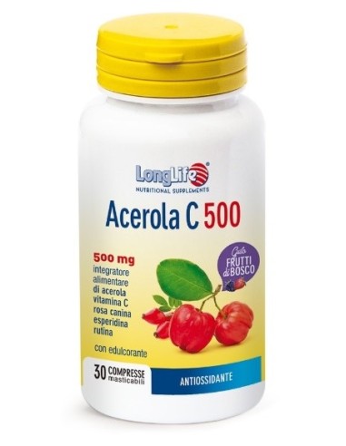 LONGLIFE ACEROLA C500 FRUT BOS