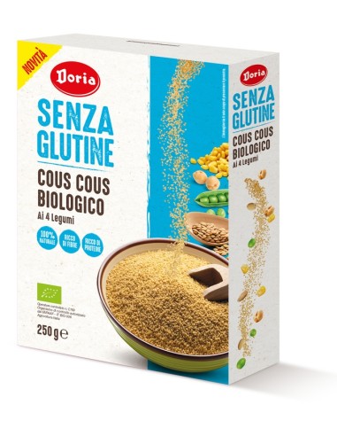 DORIA COUS COUS BIO 4 LEGUMI